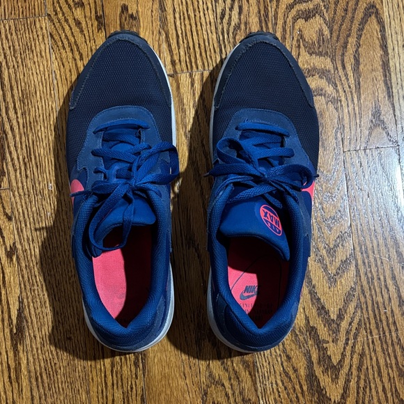 Nike Air Max Blue and Pink Sneakers - Picture 3 of 5